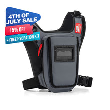 Load image into Gallery viewer, PRO-180 Slim Chest Pack - Gray