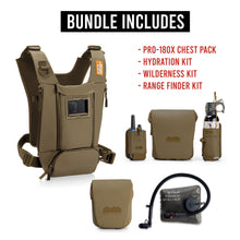 Load image into Gallery viewer, PRO-180X Hunting Bundle - Coyote Brown - West Slope