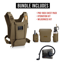 Cargar imagen en el visor de la galería, PRO-180X Hiking Bundle - Coyote Brown
