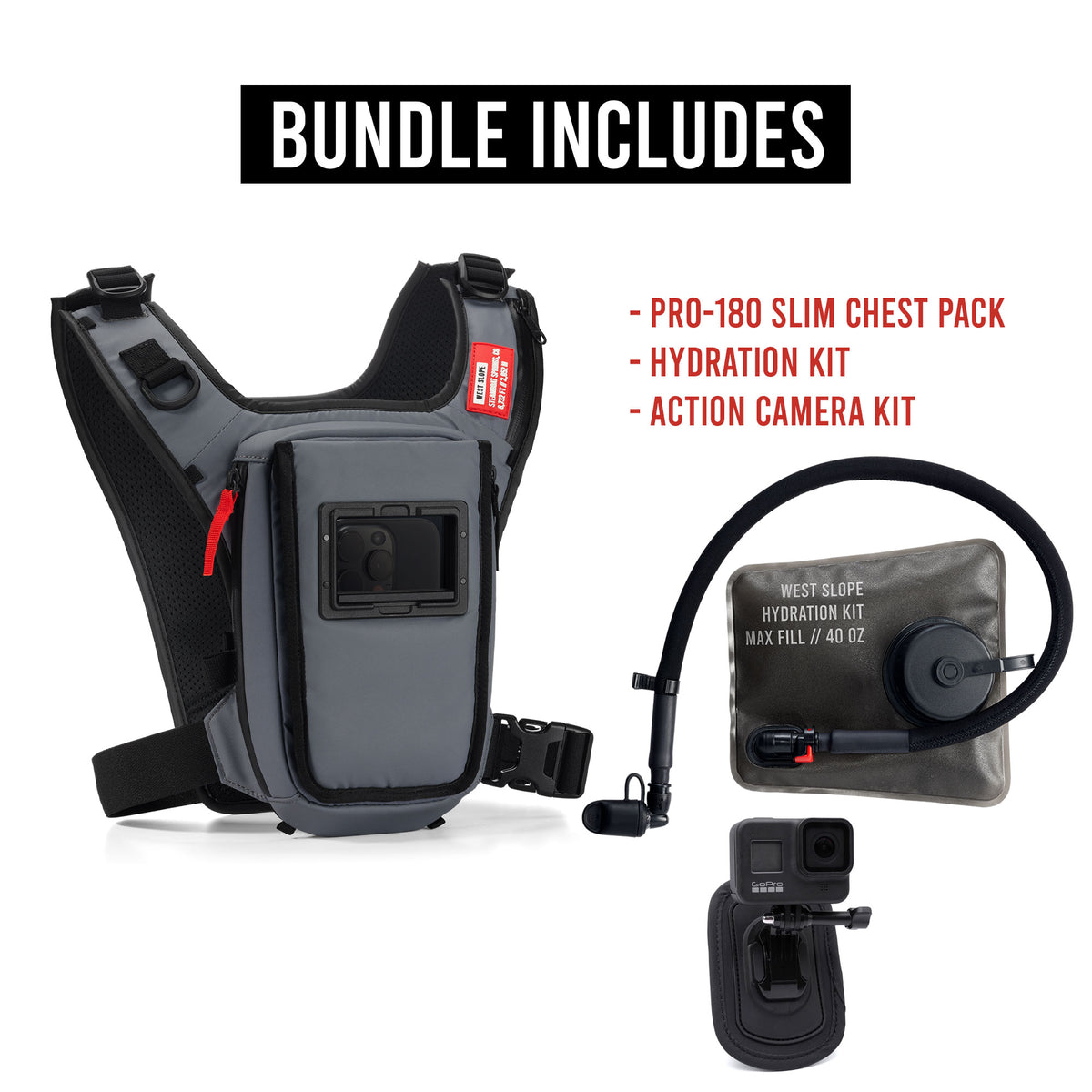 PRO-180 Slim Snow Sports Bundle - Gray – West Slope