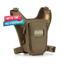 Load image into Gallery viewer, PRO-180 Slim Chest Pack - Coyote Brown - West Slope
