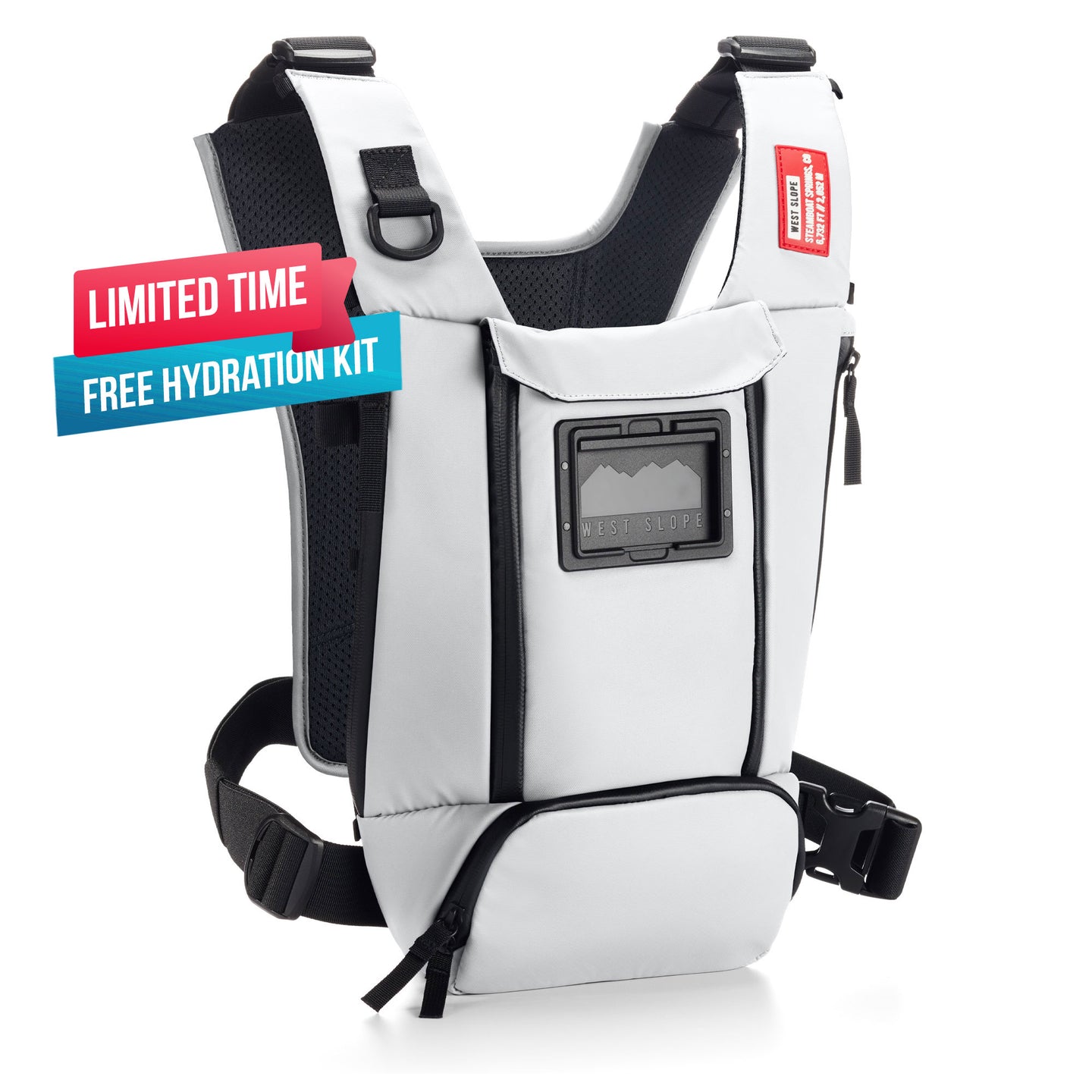 PRO-180X Chest Pack - Storm White – West Slope