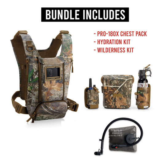 PRO-180X Hiking Bundle - RealTree Camo - West Slope
