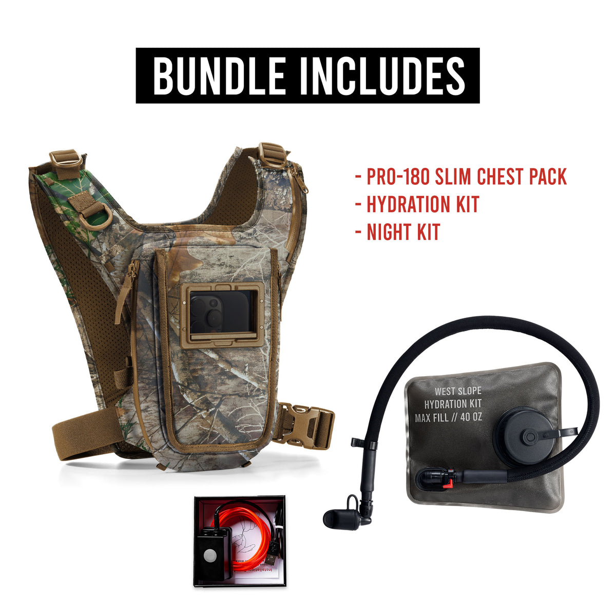 PRO-180 Slim Motorcycle Bundle - RealTree – West Slope
