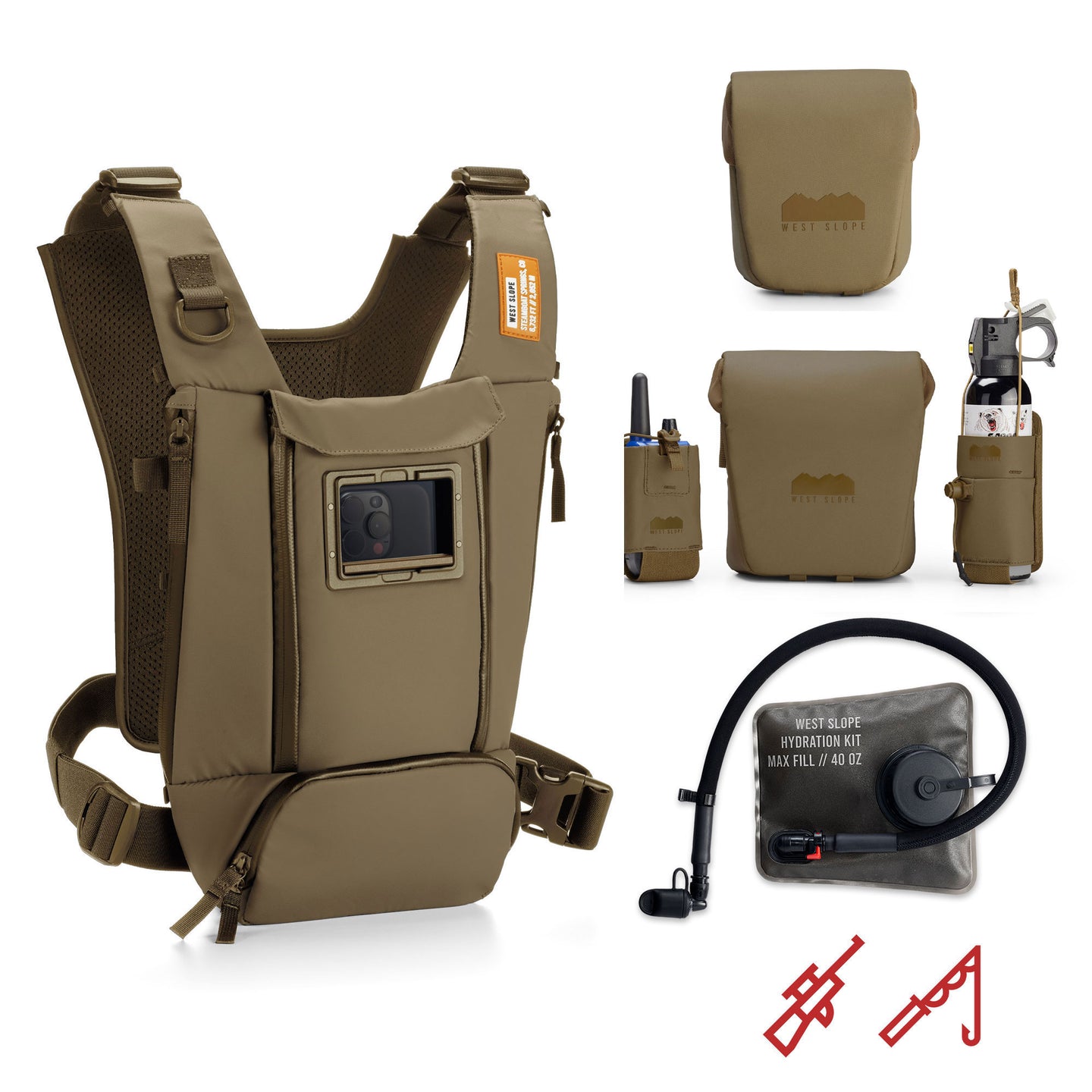 PRO-180X Hunting Bundle - Coyote Brown – West Slope