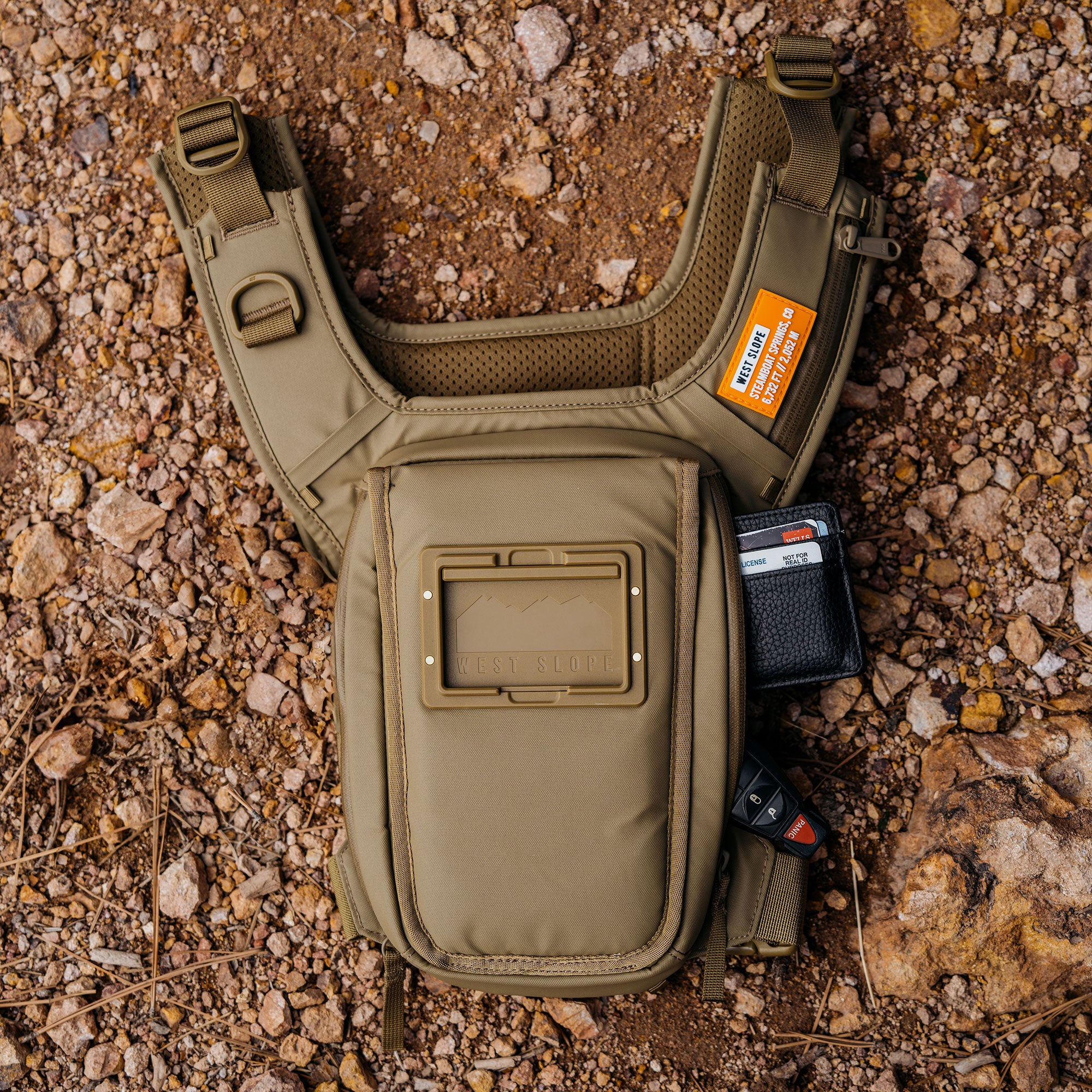 PRO-180 Slim Chest Pack - Coyote Brown – West Slope